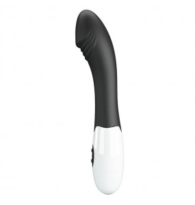 PRETTY LOVE - Elemento Wand Vibrator (Battery - Black)